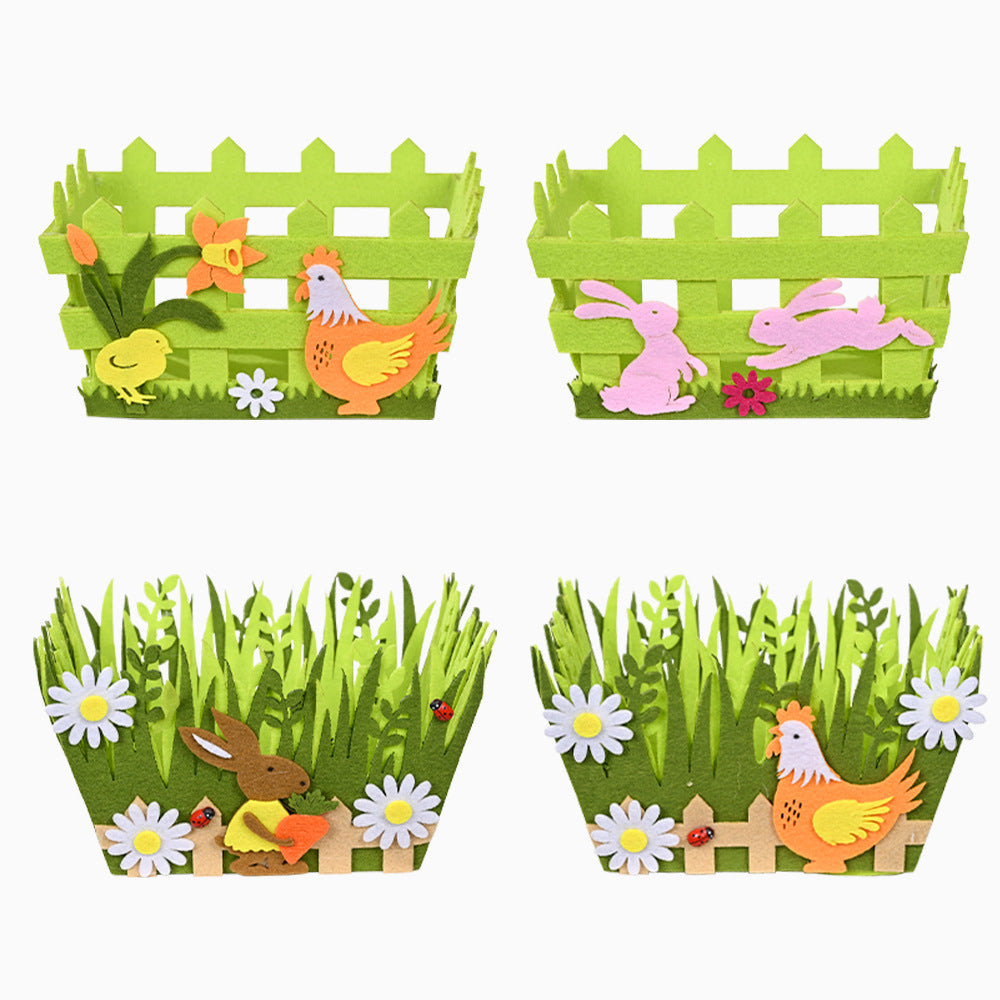 Wholesale Easter Nonwoven Basket TOY